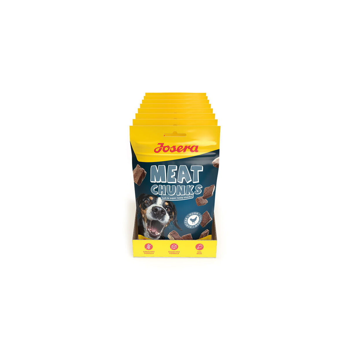Dog Snack Josera Meat Chunks Chicken 70 g
